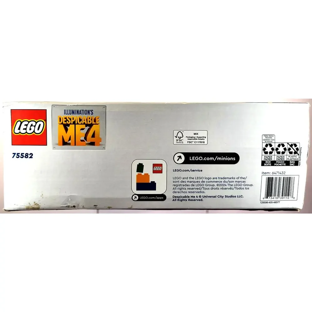LEGO 75582 Despicable Me 4 BRICK-BUILT GRU AND MINIONS Complete, Used, See Pics!